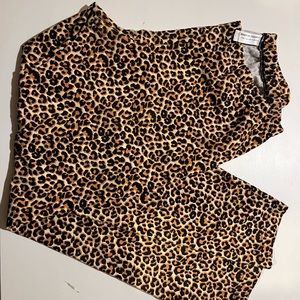 American Apparel Leopard Leggings